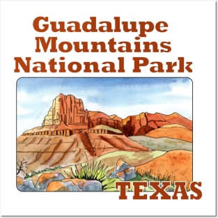 Guadalupe Mountains National Park, Texas Posters and Art